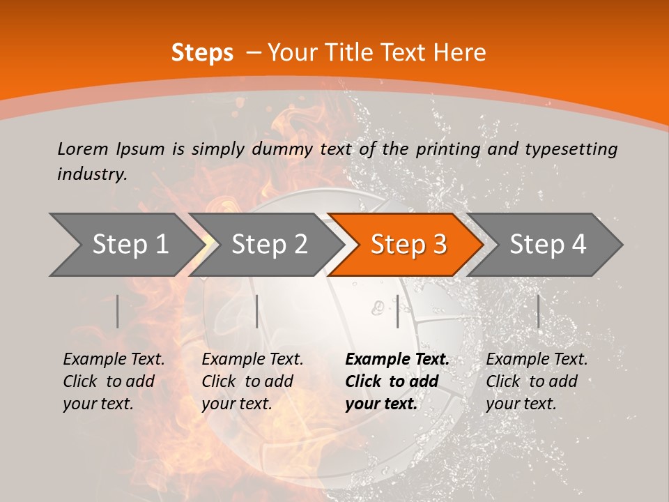 Game Cartoon Inferno PowerPoint Template