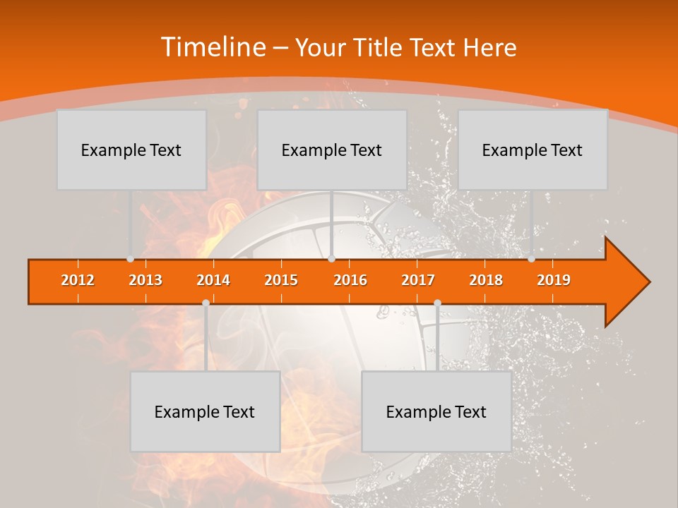 Game Cartoon Inferno PowerPoint Template