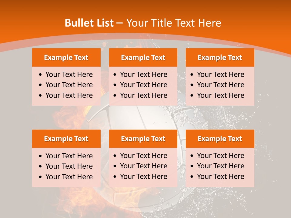 Game Cartoon Inferno PowerPoint Template