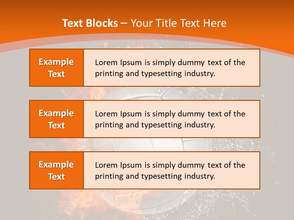 Game Cartoon Inferno PowerPoint Template