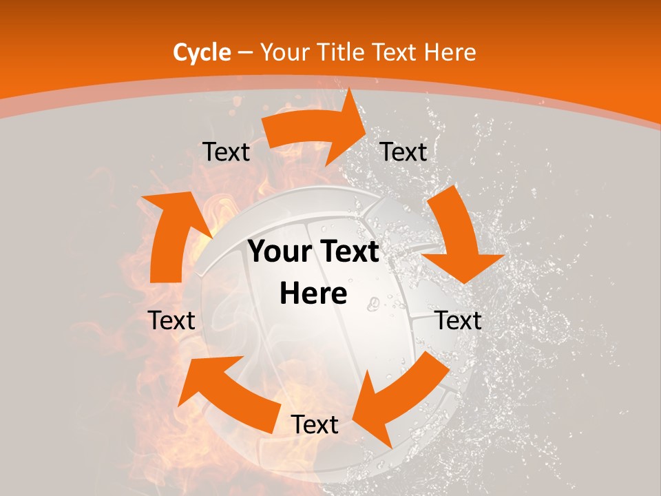 Game Cartoon Inferno PowerPoint Template