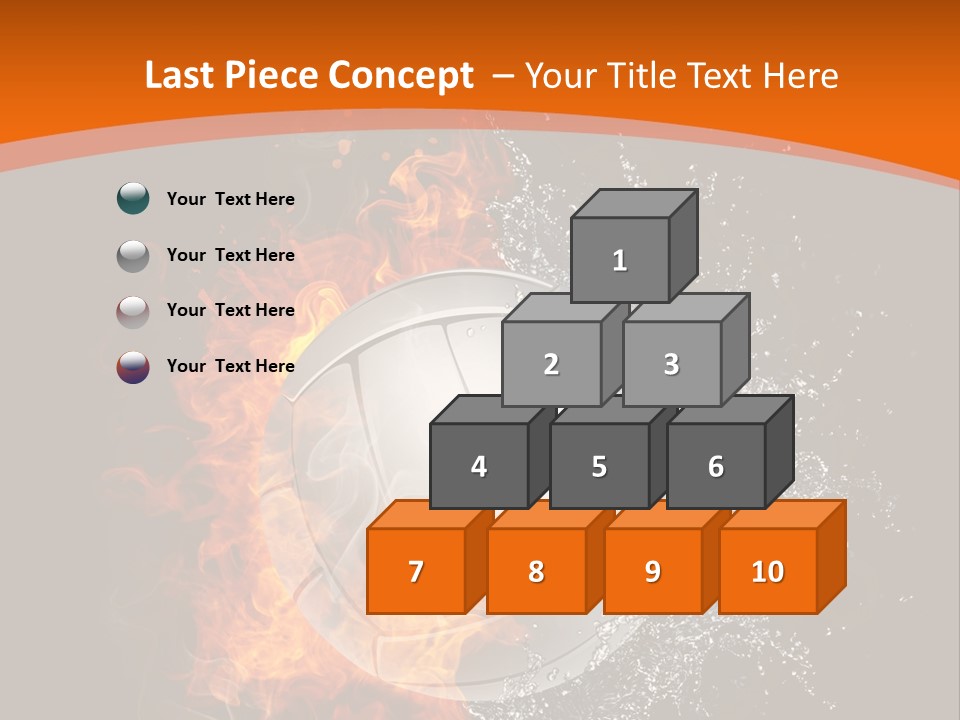 Game Cartoon Inferno PowerPoint Template