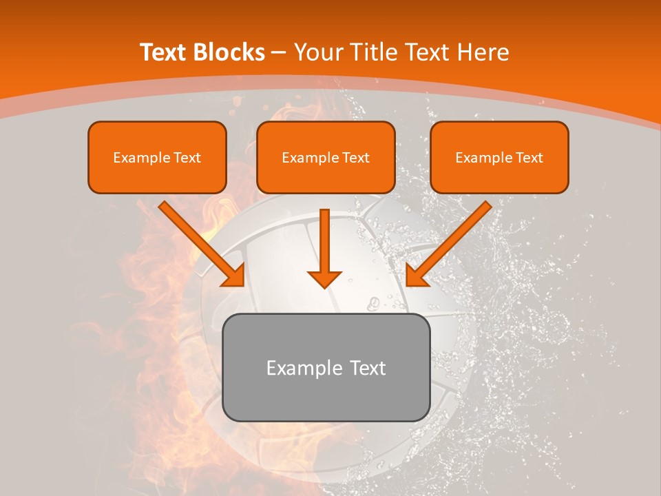 Game Cartoon Inferno PowerPoint Template