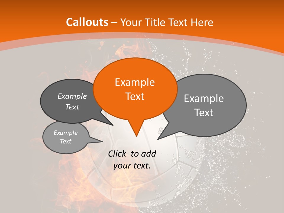 Game Cartoon Inferno PowerPoint Template