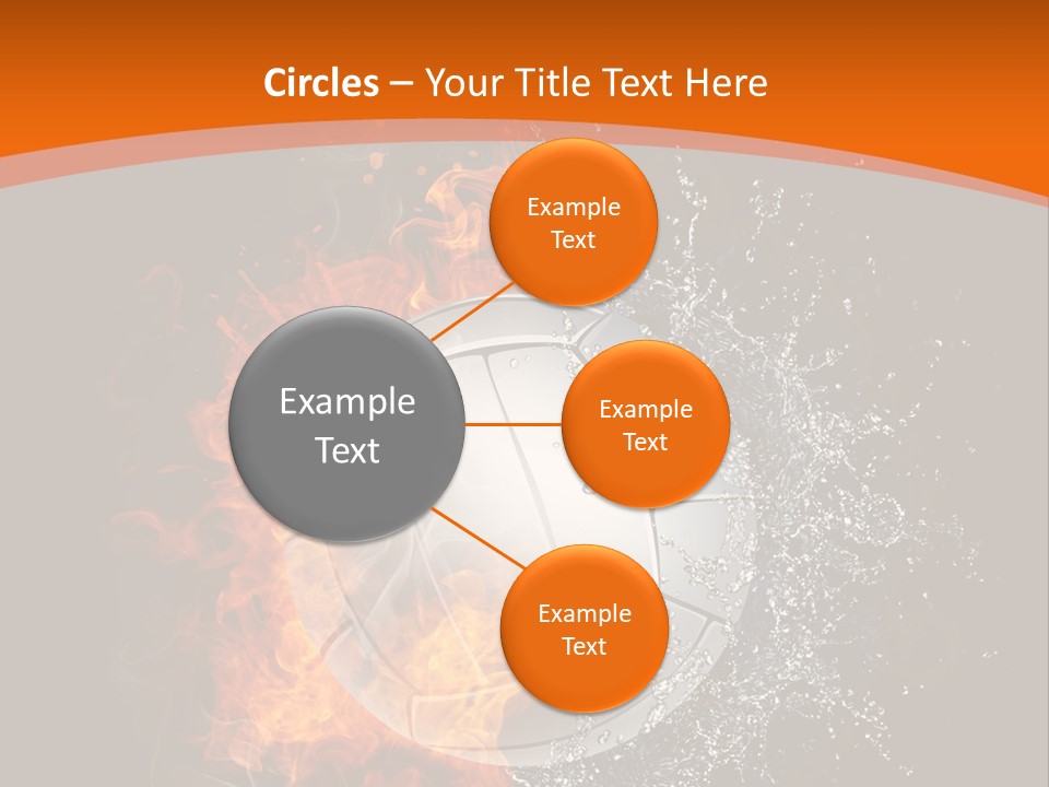 Game Cartoon Inferno PowerPoint Template