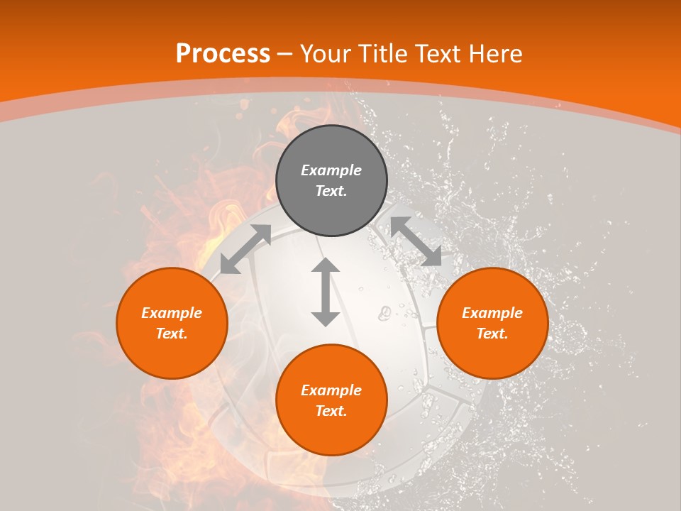 Game Cartoon Inferno PowerPoint Template