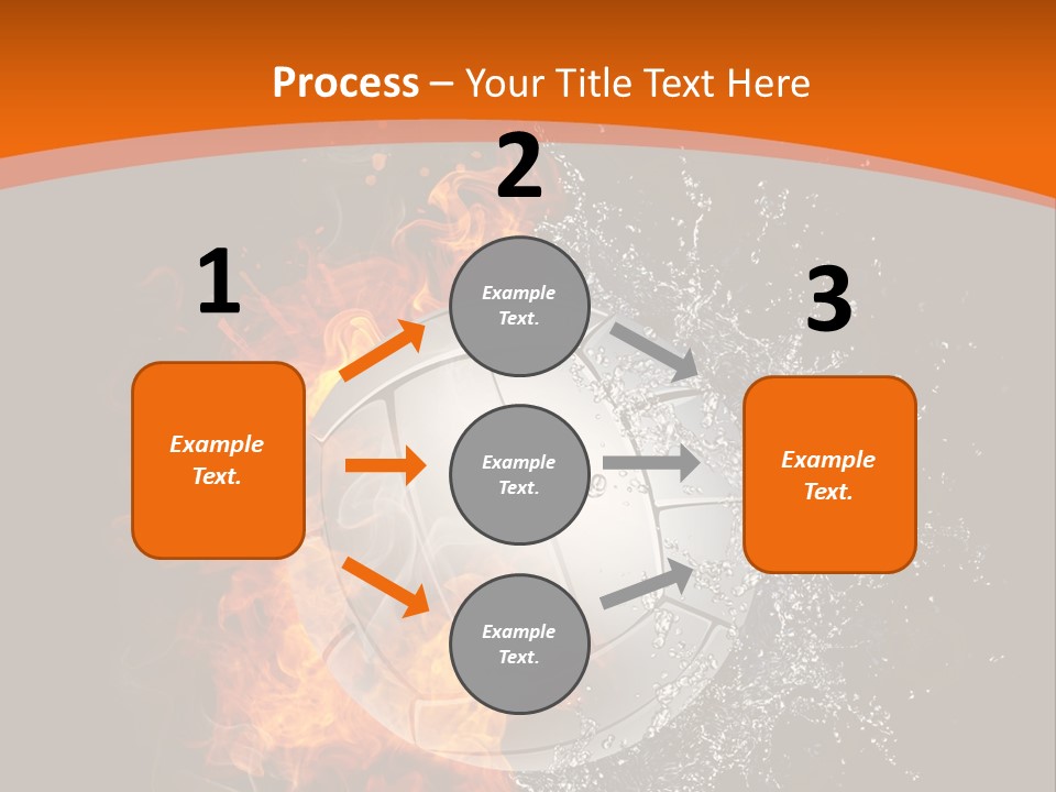 Game Cartoon Inferno PowerPoint Template