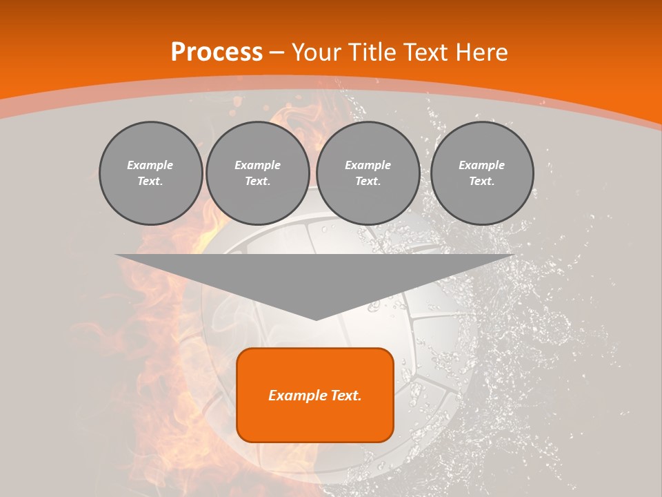 Game Cartoon Inferno PowerPoint Template