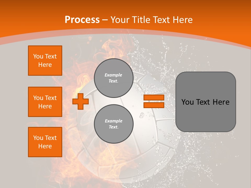 Game Cartoon Inferno PowerPoint Template
