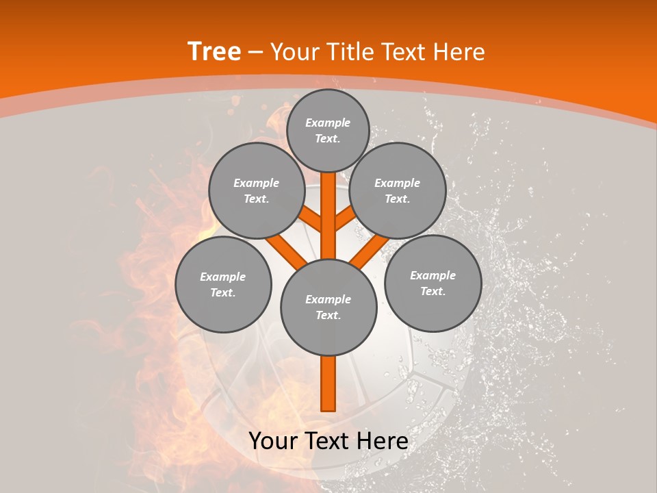 Game Cartoon Inferno PowerPoint Template