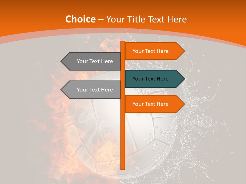 Game Cartoon Inferno PowerPoint Template