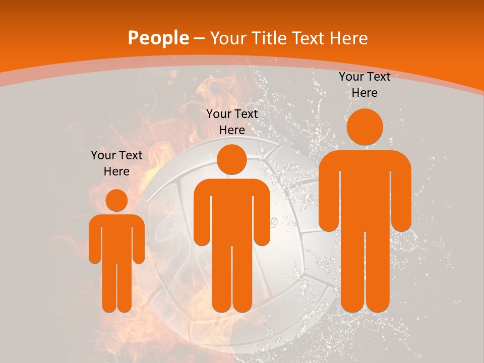 Game Cartoon Inferno PowerPoint Template