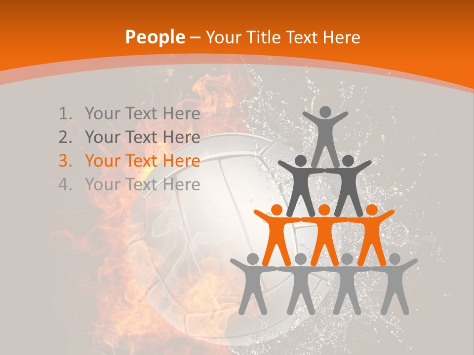 Game Cartoon Inferno PowerPoint Template