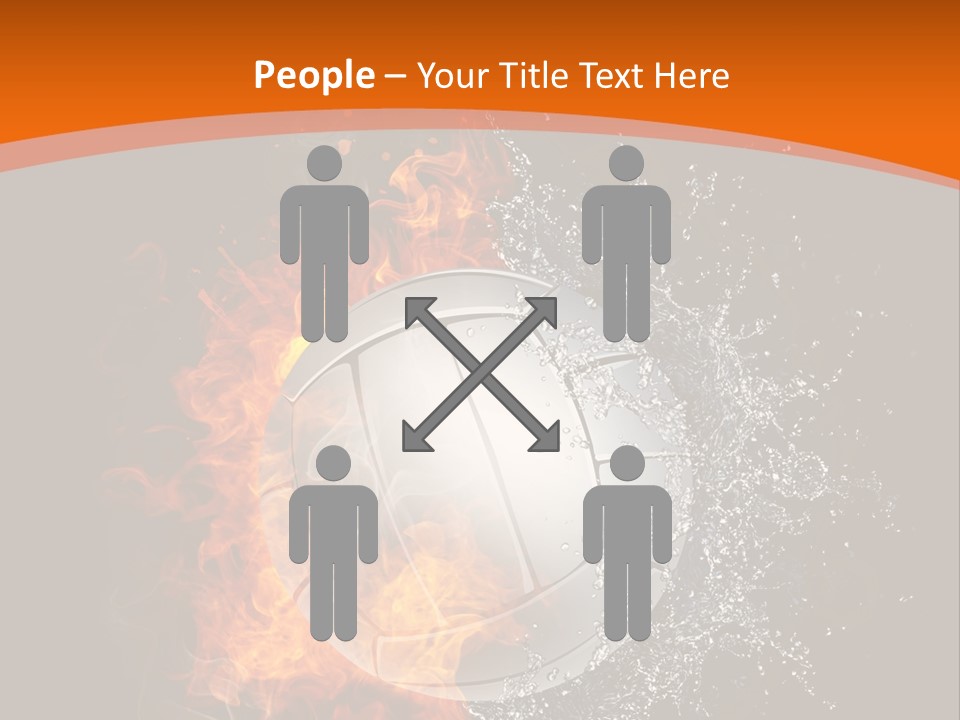 Game Cartoon Inferno PowerPoint Template