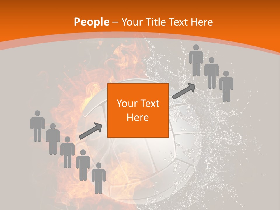 Game Cartoon Inferno PowerPoint Template