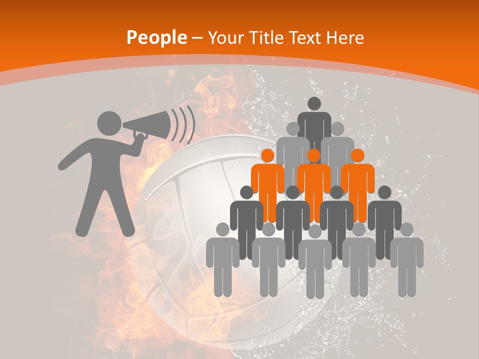 Game Cartoon Inferno PowerPoint Template