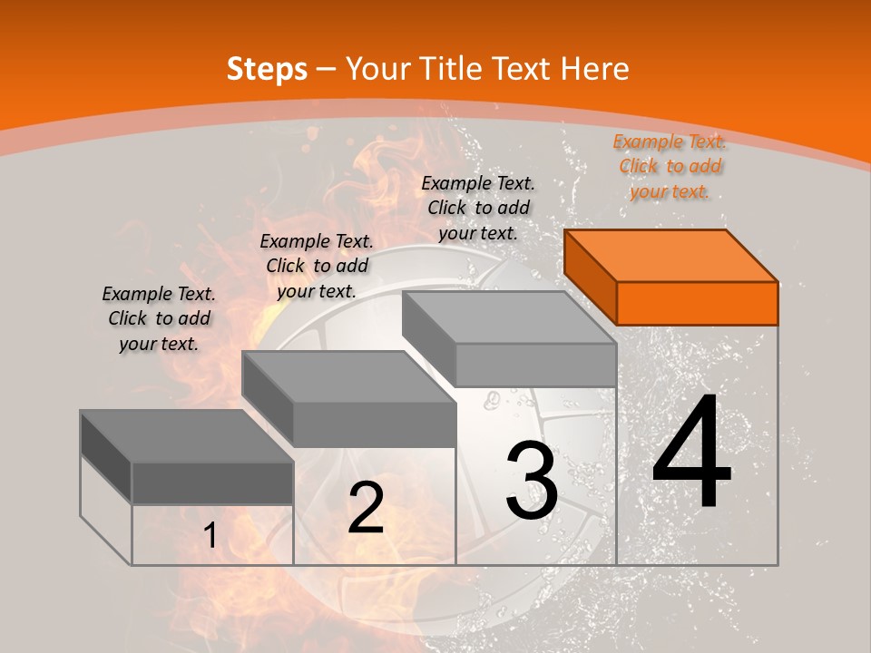 Game Cartoon Inferno PowerPoint Template