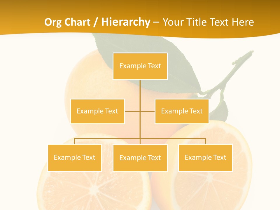 Slice Colorful Citrus PowerPoint Template