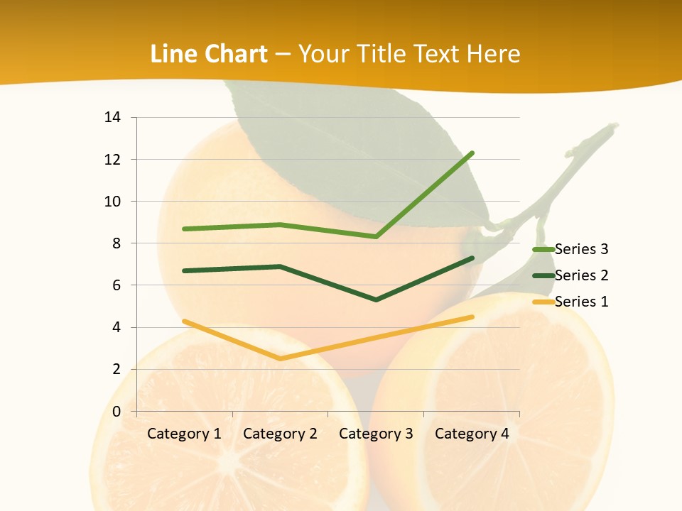 Slice Colorful Citrus PowerPoint Template