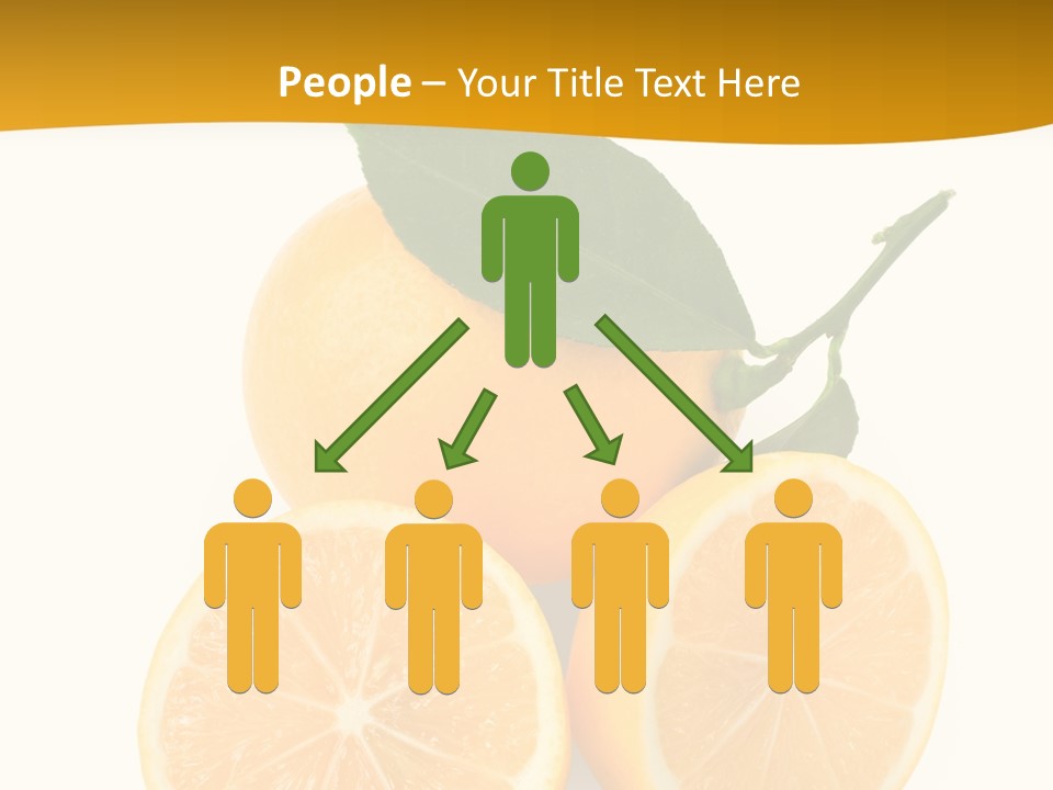 Slice Colorful Citrus PowerPoint Template