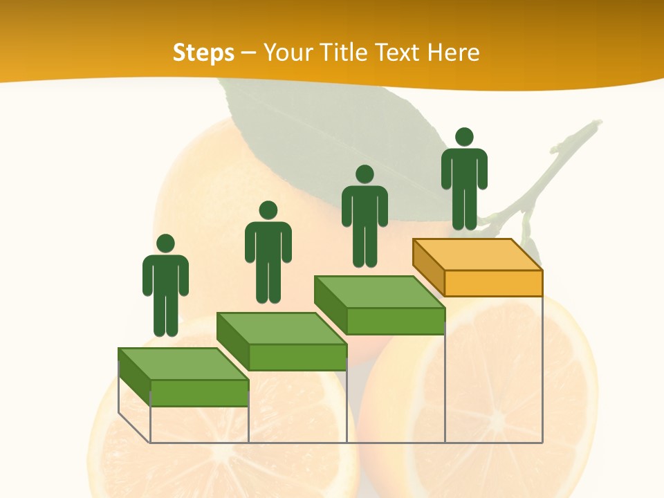 Slice Colorful Citrus PowerPoint Template