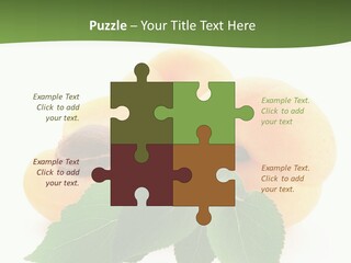 Season Plant Orange PowerPoint Template