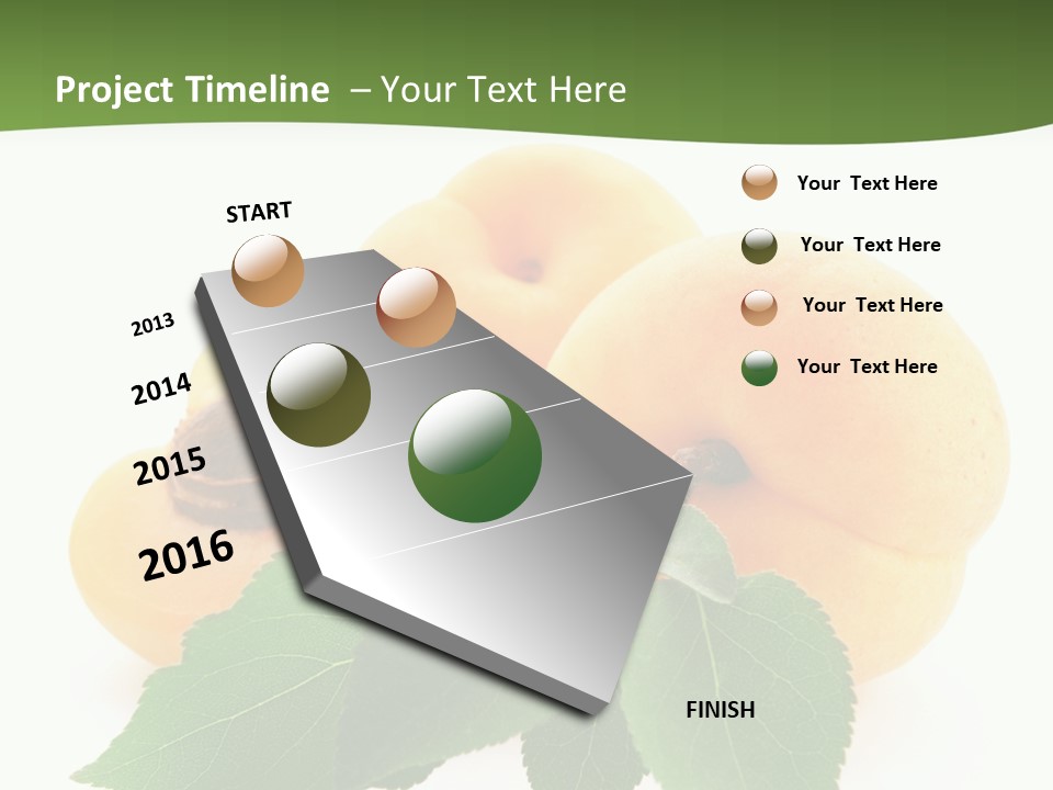 Season Plant Orange PowerPoint Template