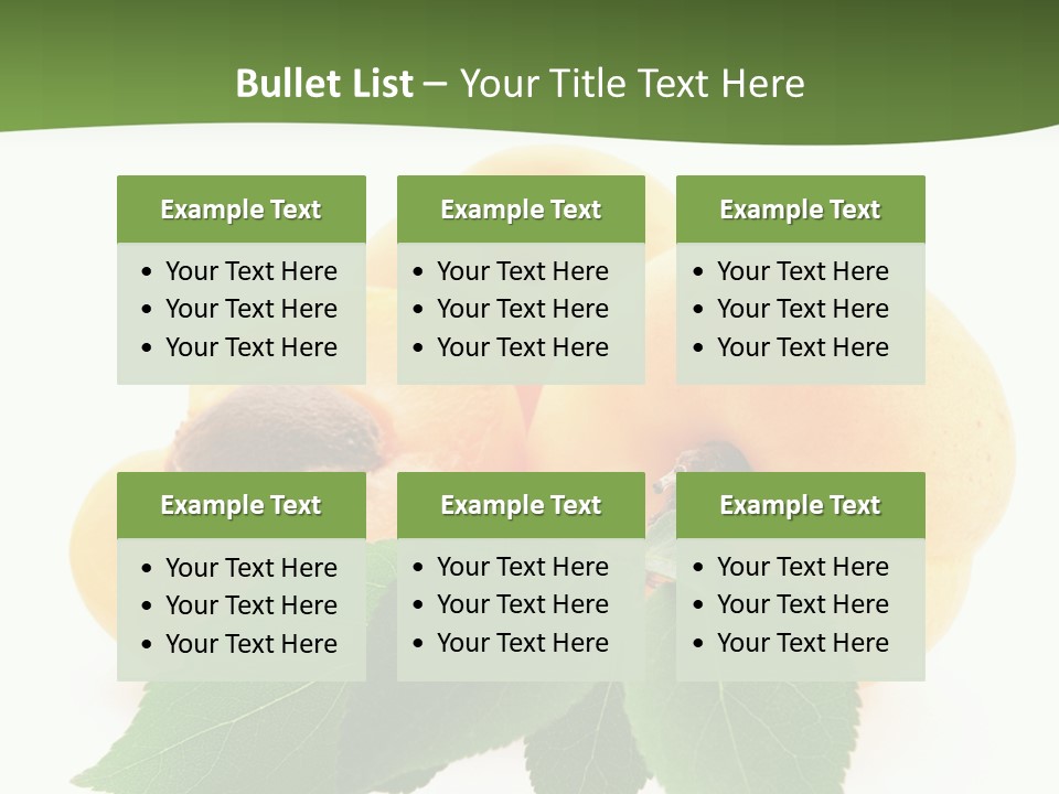 Season Plant Orange PowerPoint Template