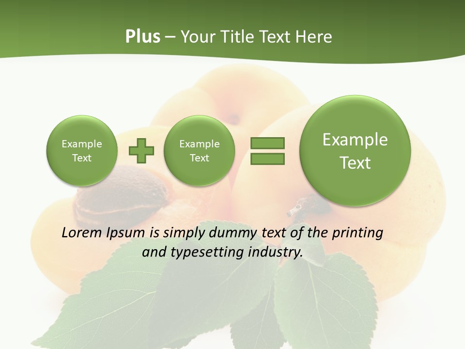 Season Plant Orange PowerPoint Template