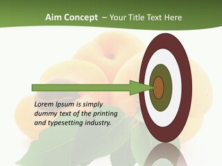 Season Plant Orange PowerPoint Template