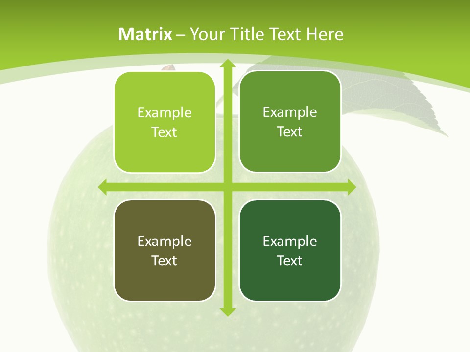 Healthcare Lifestyle Diet PowerPoint Template
