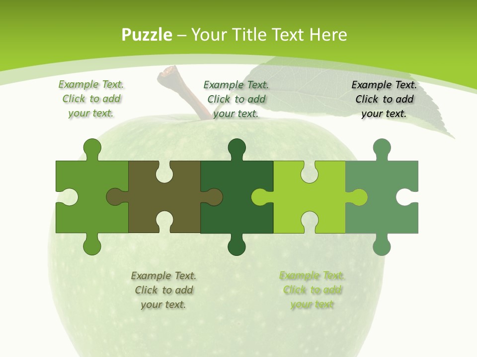 Healthcare Lifestyle Diet PowerPoint Template