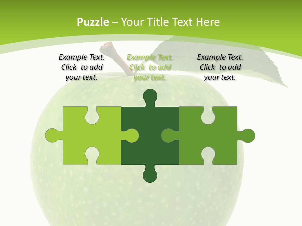 Healthcare Lifestyle Diet PowerPoint Template