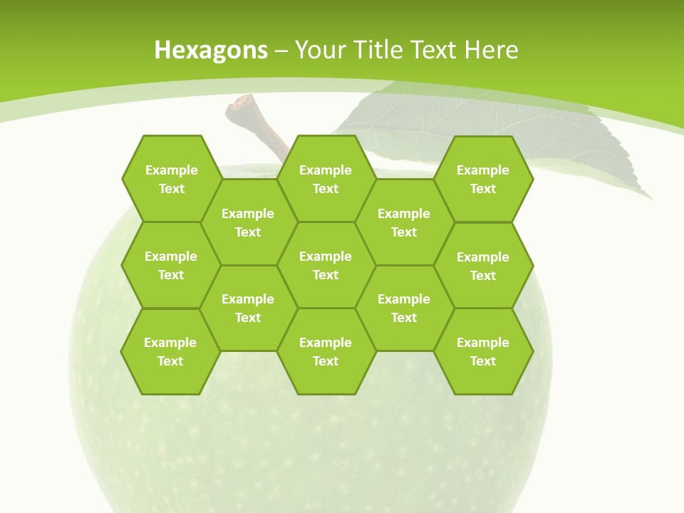 Healthcare Lifestyle Diet PowerPoint Template