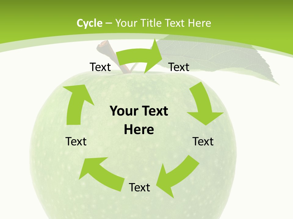 Healthcare Lifestyle Diet PowerPoint Template