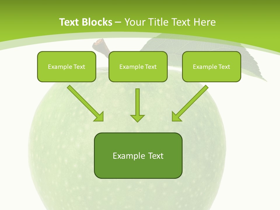 Healthcare Lifestyle Diet PowerPoint Template