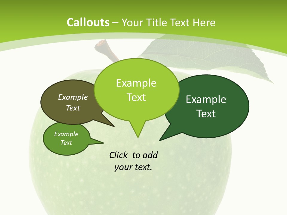 Healthcare Lifestyle Diet PowerPoint Template