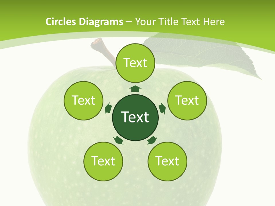 Healthcare Lifestyle Diet PowerPoint Template