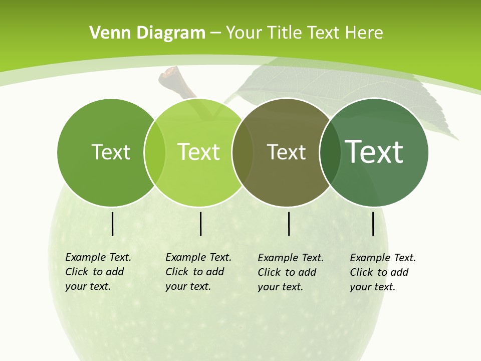 Healthcare Lifestyle Diet PowerPoint Template