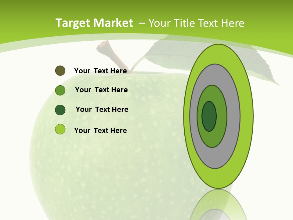 Healthcare Lifestyle Diet PowerPoint Template