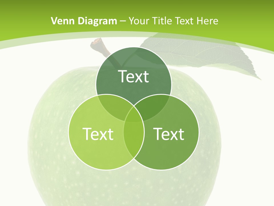 Healthcare Lifestyle Diet PowerPoint Template