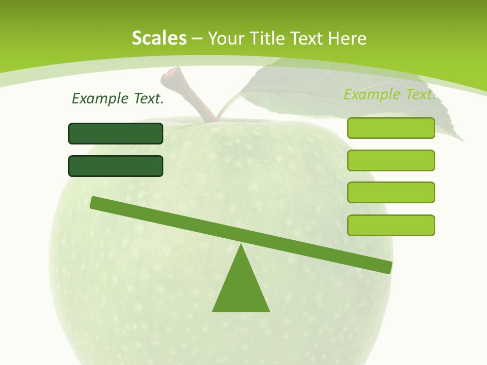 Healthcare Lifestyle Diet PowerPoint Template