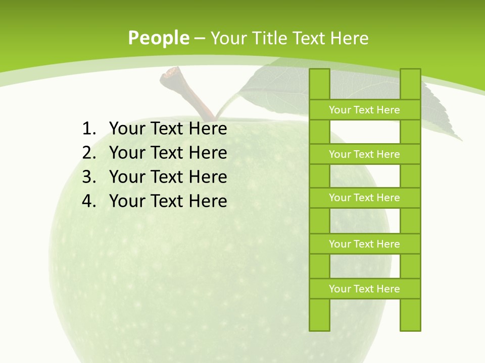 Healthcare Lifestyle Diet PowerPoint Template