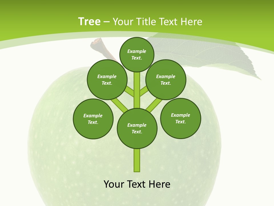 Healthcare Lifestyle Diet PowerPoint Template