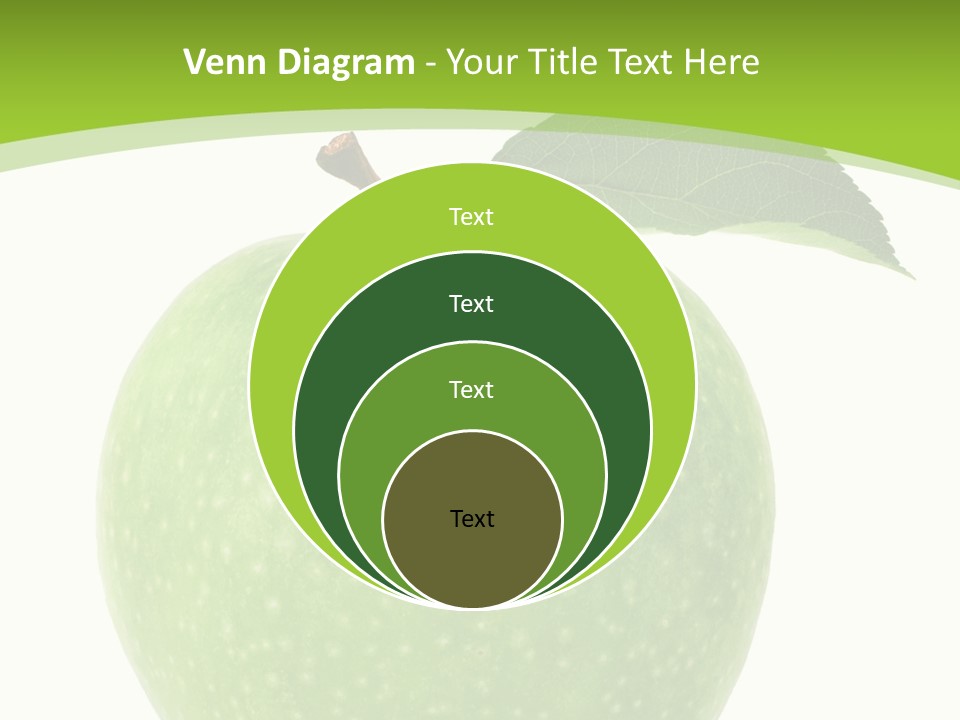 Healthcare Lifestyle Diet PowerPoint Template