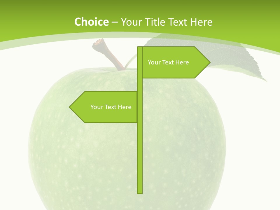 Healthcare Lifestyle Diet PowerPoint Template