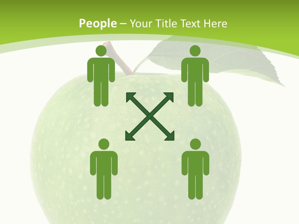 Healthcare Lifestyle Diet PowerPoint Template