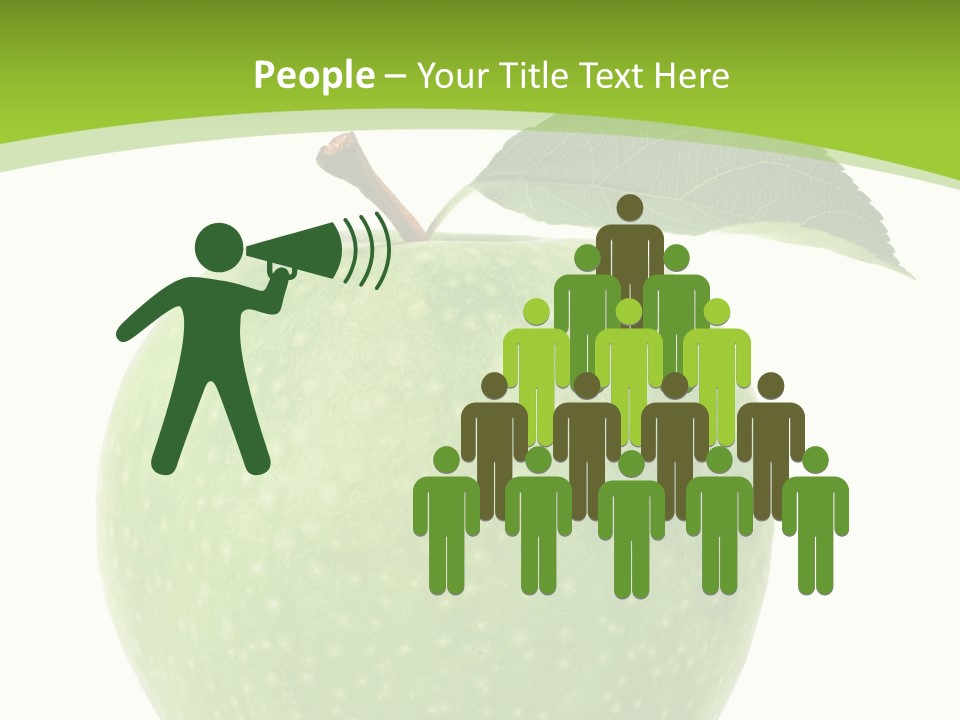 Healthcare Lifestyle Diet PowerPoint Template