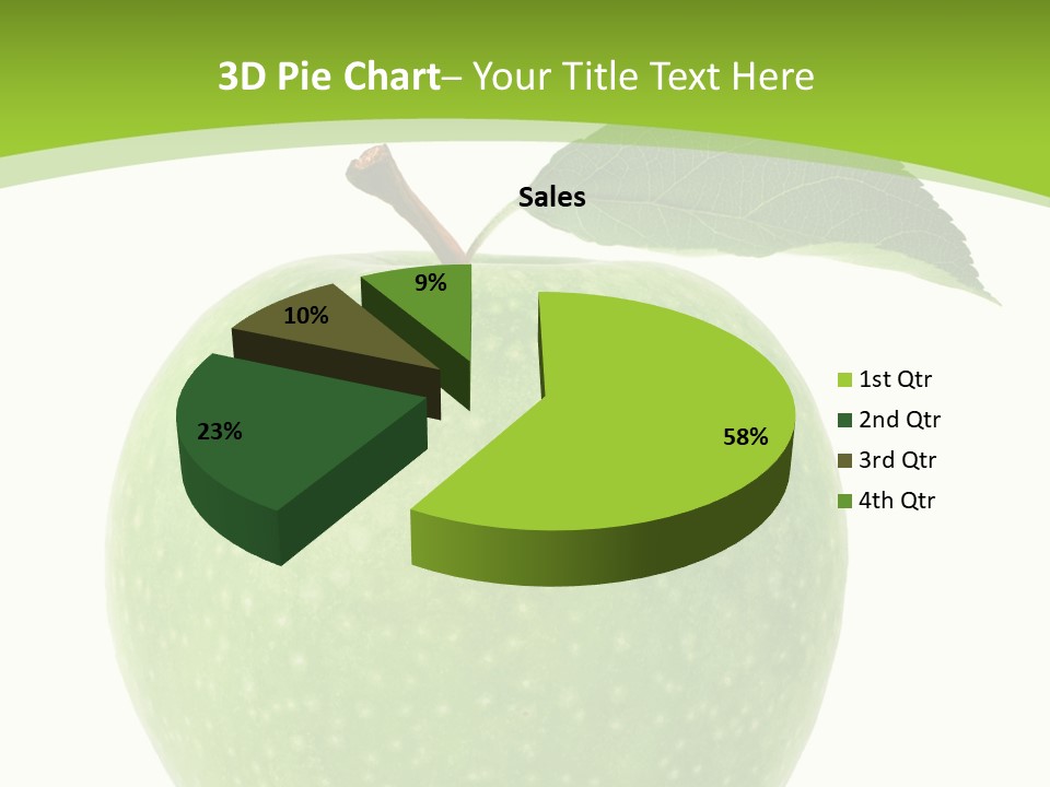 Healthcare Lifestyle Diet PowerPoint Template
