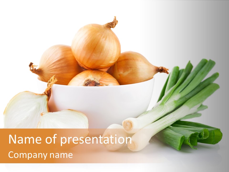 Yield Nutrition Spice PowerPoint Template